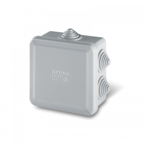 Doza derivatie 80X80 cu presetupe IP55 Scame cod 680.003